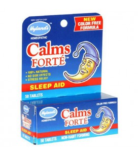 Hyland's Calms Forte Sleep Aid, 50 Tablets (Pack of 6)