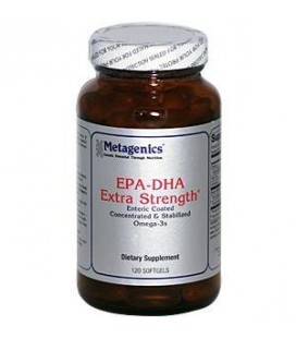 Metagenics, EPA-DHA Extra Strength, Enteric Coated, 120 Softgels