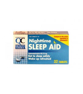 Quality Choice Night Time Sleep Aid Tablets 32 Count,  Boxes