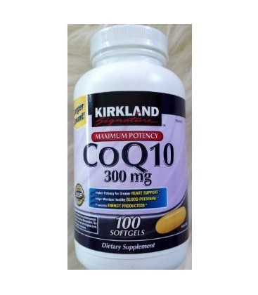Kirkland CoQ10 Coenzyme 300 mg - 100 Softgels