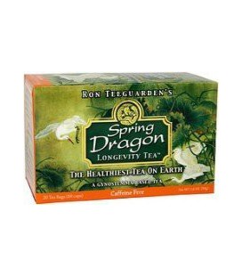 Dragon Herbs Spring Dragon Longevity Tea Caffeine Free -- 20 Tea Bags