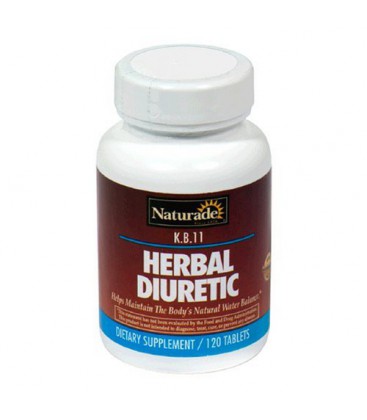 Naturade Herbal Diuretic (K.B.11) , 120 tabs (Pack of 3)