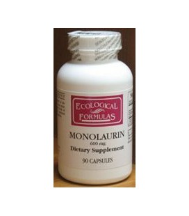 Ecological Formulas/Cardiovascular Res. - Monolaurin 600mg - 90 Capsules