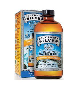 Natural Immunogenics - Silver Hydrosol 16oz Liq, 16 oz liquid
