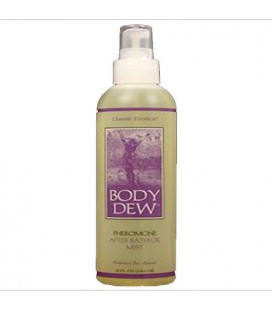 Classic Erotica Body Dew After Bath Oil with Pheromones, 8 o