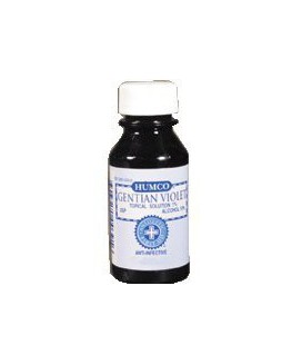 GENTIAN VIOLET SOL 2% ***HUM Size: 2 OZ