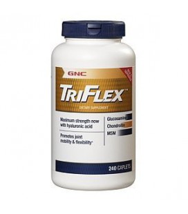 GNC TriFlex-Glucosamine, Chondroitin, MSM, 240 Caplets NEW