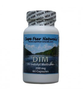 Cape Fear Naturals - DIM (Di-Indole Methane) - Promotes Better Estrogen in Men & Women - 60 Capsules, 200mg each (2 mois)