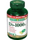 Nature's Bounty Vitamin D3 - 1000 Iu , 350 Softgels