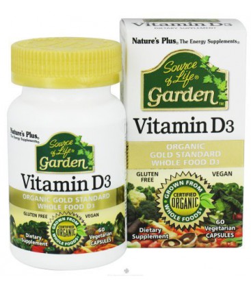Nature'S Plus Source Of Life Garden Vitamin D3 - 60 - Veg/Cap