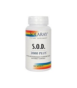 Solaray - S.O.D. 2000 Plus - - 100 capsules