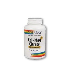 Cal-Mag Citrate 2:1 with 1000IU D3 - 180 - Capsule