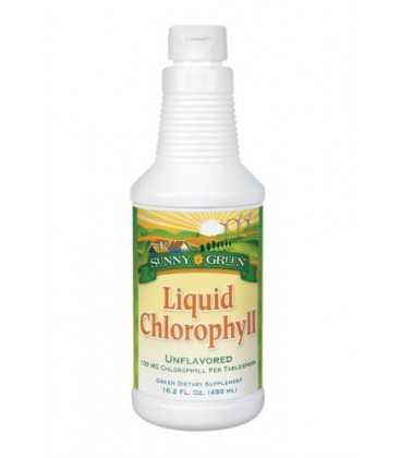 Sunny Green Liquid Chlorophyll, Unflavored, 16.2-Ounce