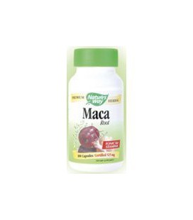 Way racine de Maca de la nature, 525 mg, 100 Capsules.