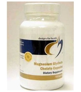 Designs For Health - Magnesium Glycinate Chelate 120 capsules