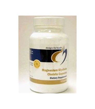 Designs For Health - Magnesium Glycinate Chelate 120 capsules