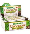 Greens+ Energy Bar Chocolate - Box - 12 Bars - Box
