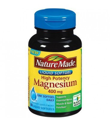 Nature Made High Potency Magnesium 400 Mg, 60-Count