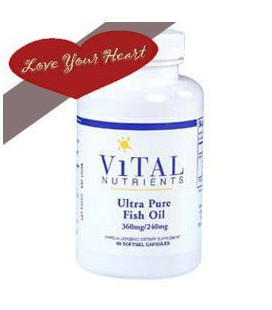 Vital Nutrients - Ultra Pure Fish Oil 360mg/240mg 120 gels