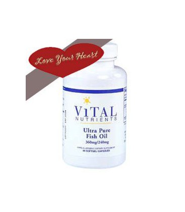 Vital Nutrients - Ultra Pure Fish Oil 360mg/240mg 120 gels