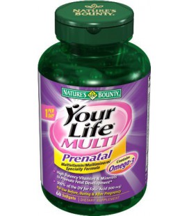 Nature's Bounty Your Life Multi Prenatal, 60 Softgels