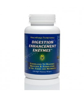 Healthforce Digestion Enhancement Enzymes, Vegancaps, 120-Count