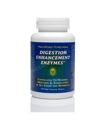 Healthforce Digestion Enhancement Enzymes, Vegancaps, 120-Count