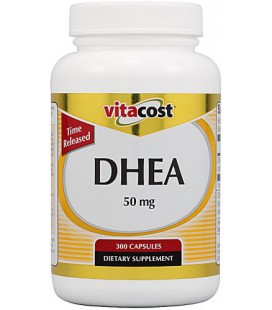 Vitacost DHEA Time Released -- 50 mg - 300 Capsules