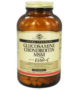 Extra Strength Glucosamine Chondroitin MSM with Ester C 180 Tablet