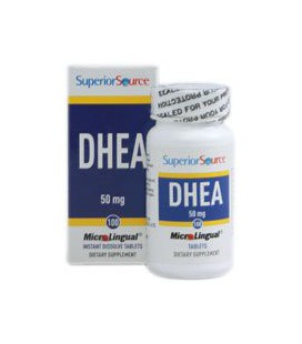 Superior Source DHEA Multivitamin, 50 mg, 100 Count