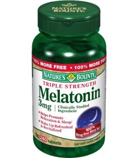 Nature's Bounty Melatonine, 3 mg (240 Tablettes)