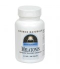 Source Naturals Melatonin 2.5mg, Peppermint, 240 Tablets