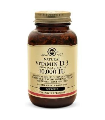 Vitamine D3 10000 Iu Solgar 120 softgels