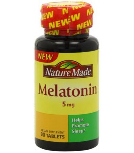 Nature Made Melatonin Tablets, 5 Mg, 90 Count