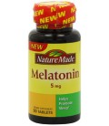 Nature Made Melatonin Tablets, 5 Mg, 90 Count
