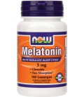 NOW Foods Melatonin 3mg Chewable, 180-Lozenges