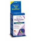 Natrol Advanced Melatonin Plus Sleep Aid, Strawberry, Fast Dissolve Tablets, 60 Count