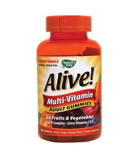 Nature's Way Alive Adult Multi-Vitamin Gummies, 90 Count