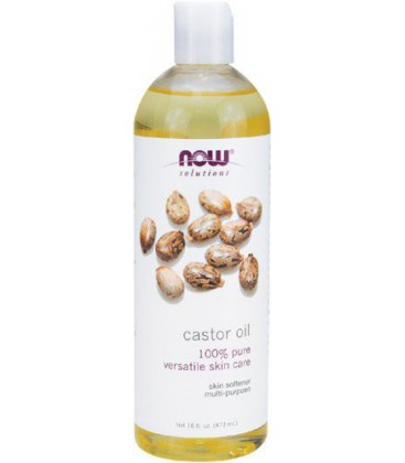 NOW Solutions Castor Oil, 100 % Pure, 16 ounce