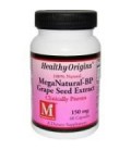 Healthy Origins Mega Natural BP-Grape Seed Extract Multi Vitamins, 150 Mg, 60 Count