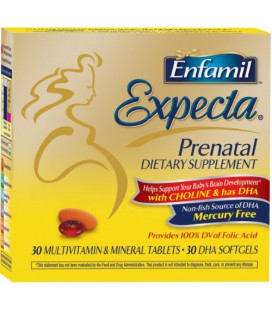 Enfamil expecta DHA and Multi Vitamin Combo Pack, 60 Count