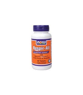 Now Foods Respir-All , 60 Tablets