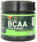 Optimum Nutrition Instantized BCAA Powder, Fruit Punch, 5000 mg, 380 Gram (Pack of 2)