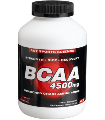 Ast Bcaa 4500mg 497caps, 650mg Bottle