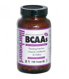 Bluebonnet - BCAAs - 120 VegCap Kosher,Gluten-Free