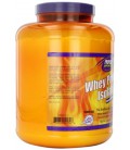NOW Foods Whey Protein Isolate, 100% Pure 5Lb (Packaging May Vary)