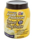 Pure Protein 100 %  Natural Whey Protein, Vanilla Creme, 1.6 Pounds