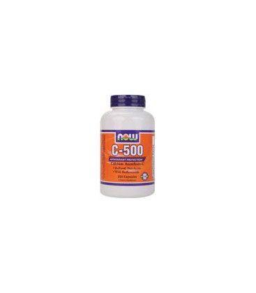 Now Foods C-500 Ascorbate, Capsules, 250-Count