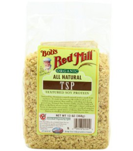 Bob's Red Mill Organic TSP (Textured Soy Protein), 13-Ounce Bags (Pack of 4)
