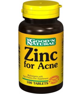 Zinc for Acne 100 Tablets